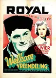 A.F.W. Brinkmeijer, Movie: Laurence Olivier in "Welkom Vreemdeling", poster