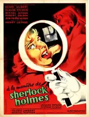 Clement Hurel, Movie: Henri Vilbert in: "à la manière de sherlock holmes", poster