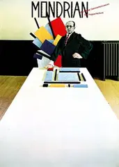 tel design, Mondrian, 1972, poster