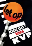 Frans Mettes, KVP, 1958, poster