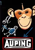 Frans Mettes, slaap op Auping, poster