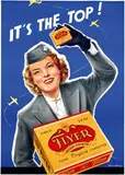 Emmerich M. Weninger, Tyler Virginia cigarettes, 1953, poster