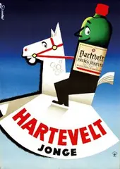 Hartelvelt Jonge by Frans Mettes, poster, sold May 2006