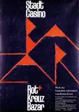 Armin Hofmann, Rot Kreuz Bazar, 1953, poster