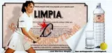 Advertising agency Trimedia, Limpia, Martina Hingis!, 1990, poster