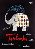 Herbert Leupin, Terlenka stoffen, 1957, poster