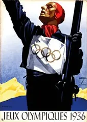 Ludwig Hohlwein, Jeux Olympiques, 1936, poster