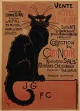Theophile A Steinlen, Expositions Collection du Chat Noir, 1898, poster