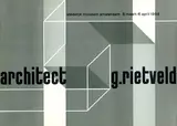 Crouwel Willem H., architect g. rietveld, 1959, poster