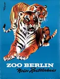 illegible signature, Zoo Berlin, poster
