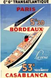 Collin Edouard, Cie Gle Transatlantique Paris Marseille, poster