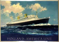 Mason Frank H., Holland-America Line, poster