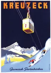 Prof. Plenert, Kreuzeck, poster