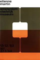 etienne martin by Crouwel Willem H., 1963, poster, sold Dec 2005