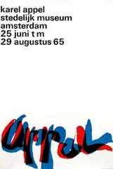 karel appel by Crouwel Willem H., 1965, poster, sold Dec 2005