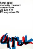 Crouwel Willem H., karel appel, 1965, poster