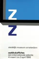 zeefdrukaffiches by Crouwel Willem H., 1966, poster, sold Dec 2005
