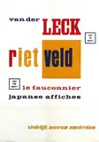Sandberg Wllem J.H.B., van der Leck rietveld, 1959, poster