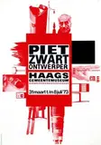 Kuiper Jan, Haags gemeentemuseum Piet Zwart ontwerper, 1973, poster