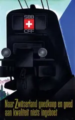 Trapp Willy, Naar Zwitserland, 1932, poster