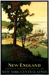 Hansen Anthony, New England, poster