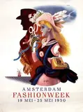 Doeve Eppo, Amsterdam Fashionweek, 1950, poster