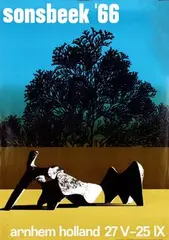 Treumann Otto, sonsbeek, 1966, poster