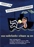 Ton Hoogendoorn, kerst- nieuwjaarstelegrammen, 1955, poster