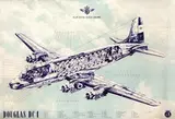 Heusden Joop van, KLM Douglas DC 4, poster