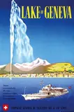 Dutoit A.R., Lake of Geneva, 1957, poster
