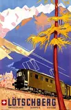 Hermès Eric, Lötschberg, 1949, poster