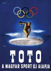 Gönczi, Toto, poster, offset