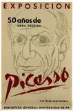 Pablo Picasso, Exposicion Picasso, 1960, poster