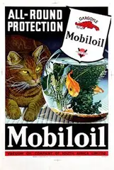 McLeod Ronald, Mobiloil, poster