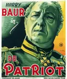 Hadibras, Movie: Harry Baur in "De Patriot", 1938, poster