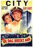 Jansma Jacob, Movie: Jean Gabin in "De dag breekt aan", poster