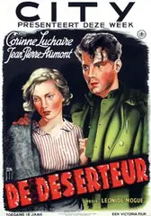 Jansma Jacob, Movie: Corinne Luchaire en Jean Pierre Aumont in " De Deserteur", poster