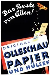 Fischinger August, Olieschau Papier, 1925, poster