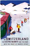 Jegerlehner Hans, Switzerland Winter Sport, 1950, poster
