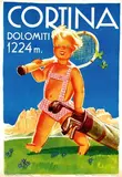 Lenhart Franz, Cortina Dolomiti, poster