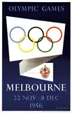 Beck Richard, Olympic Games Melbourne, 1956, poster