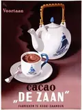 Wijga Jan, cacao "De Zaan", poster