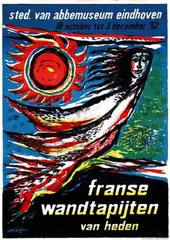 Elffers Dick, franse wandtapijten, 1952, poster