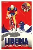 Gorde Gaston, Liberia Cycles et Velomoteurs, 1934, poster