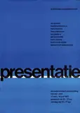 Bos Ben, presentatie, 1963, poster