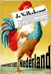 Goldsteen Arthur, De Volkskrant, poster