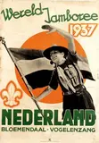 studio marabu, Wereld Jamboree Nederland Bloemendaal, 1937, poster