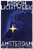 Wenz zu Niederlahnstein Walter K.A.H. von, Edison Lichtweek Amsterdam, 1929, poster