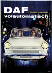 Burki Charles, DAF variomatic, 1965, poster
