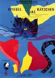 Geissbühler Domenie K., Spiegel das Kätzschen, 1990, poster